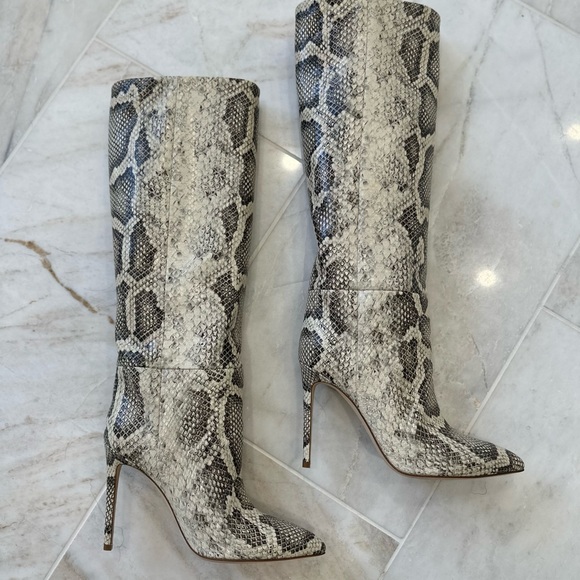 *NEW NEVER WORN* Paris Texas python boot. Knee high - Picture 2 of 5